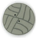 Beads, Buttons & Charm, Large Avocado Yarn Button by Just Another Button Company