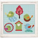 Sweet Bird Cross Stitch Pattern Collection