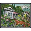 Pattern, Rose Cottage by Artecy Cross Stitch