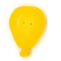 Beads, Buttons & Charm, small yellow balloon button by Just Another Button Company