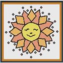 Pattern, Ditsy Sun by CrossStitchCards