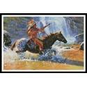 Pattern, Warrior Crossing by Artecy Cross Stitch