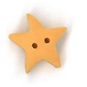 Beads, Buttons & Charm, Medium Gold Star Button by Just Another Button Company