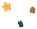 Beads, Buttons & Charm, Britty Kitty Christmas Stocking Button Pack by Just Another Button Company