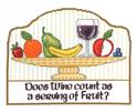 Serving of Fruit