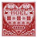Redwork Noel