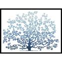 Pattern, Winter Tree Silhouette by Artecy Cross Stitch