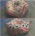 Pattern, Autumn Flame Biscornu by MTV Designs