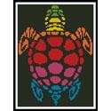 Mini Rainbow Turtle