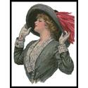 Pattern, Victorian Hat by Artecy Cross Stitch