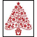 Folk Art Christmas Tree