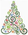 Abstract Christmas Tree