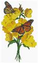 Primrose and Butterflies