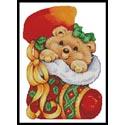 Teddy Christmas Stocking