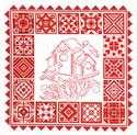 Kit, Redwork Quilt by Imaginating