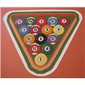 Billiard Balls & Rack