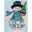 Kit, Evergreen Snowman by Mill Hill