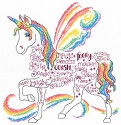 Kit, Rainbow Unicorn by Imaginating