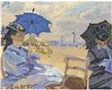 Kit, Claude Monet The Beach At Trouville by DMC