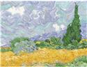 Kit, Van Gogh's A Wheatfield by DMC