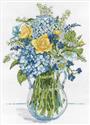 Blue & Yellow Floral