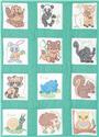 Stamped Stitchable, Forest Friends (Quilt Blocks) by Jack Dempsey