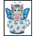 Butterfly Kitty Cup