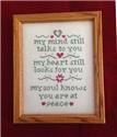 Pattern, Love Is Always Present by Poppy Kreations
