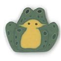 Beads, Buttons & Charm, Toad button by Just Another Button Company