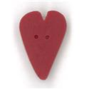 Beads, Buttons & Charm, Medium Red Heart Button by Just Another Button Company
