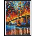 Pattern, San Francisco Golden Gate - Large by Artecy Cross Stitch
