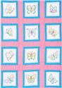 Stamped Stitchable, Butterflies (Quilt Blocks) by Jack Dempsey