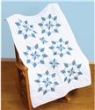 Stamped Stitchable, Star Lap Quilt by Jack Dempsey