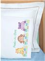 Stamped Stitchable, Peek A Boo (Perle Edge Pillowcase) by Jack Dempsey