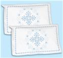 Stamped Stitchable, Americana Pillowcase Sham 2/Pk by Jack Dempsey