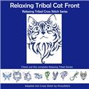 Pattern, Relaxing Tribal Cat Front by PinoyStitch