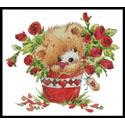 Teddy with Roses