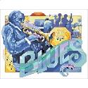 Pattern, The Blues by Kooler Design Studio