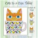 Pattern, Cats in a Cup Tabby by PinoyStitch
