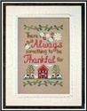 Pattern, To Be Thankful by Country Cottage Needleworks