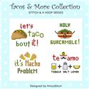 Pattern, Tacos & More Mini Cross Stitch Pattern by PinoyStitch