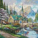 Pattern, Church in the Forest by StitchX Craft Designs