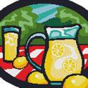 Pattern, Lemonade Cross Stitch Pattern by StitchX Craft Designs