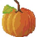 Pumpkin Cross Stitch Pattern