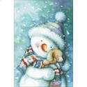 Pattern, Snowman Snuggles by Charting Creations