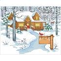 Pattern, Cabin in the Woods by Kooler Design Studio