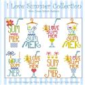 Pattern, I Love Summer Cross Stitch Collection by PinoyStitch