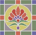 Stained Glass Square 3