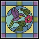 Stained Glass Square 4