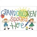 Pattern, Grandchildren Spoiled Here by Kooler Design Studio